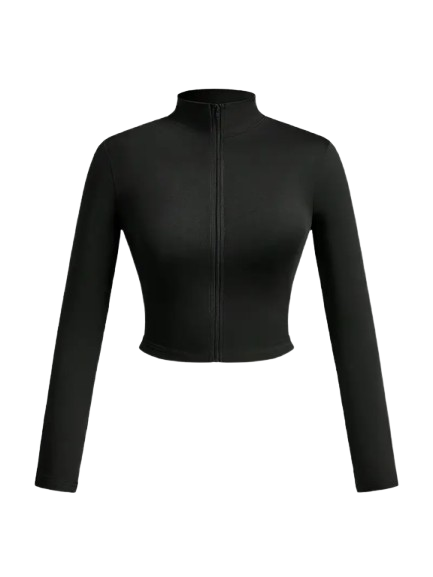 Tricou compresie cu fermoar CF-01