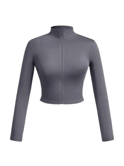 Tricou compresie cu fermoar CF-01